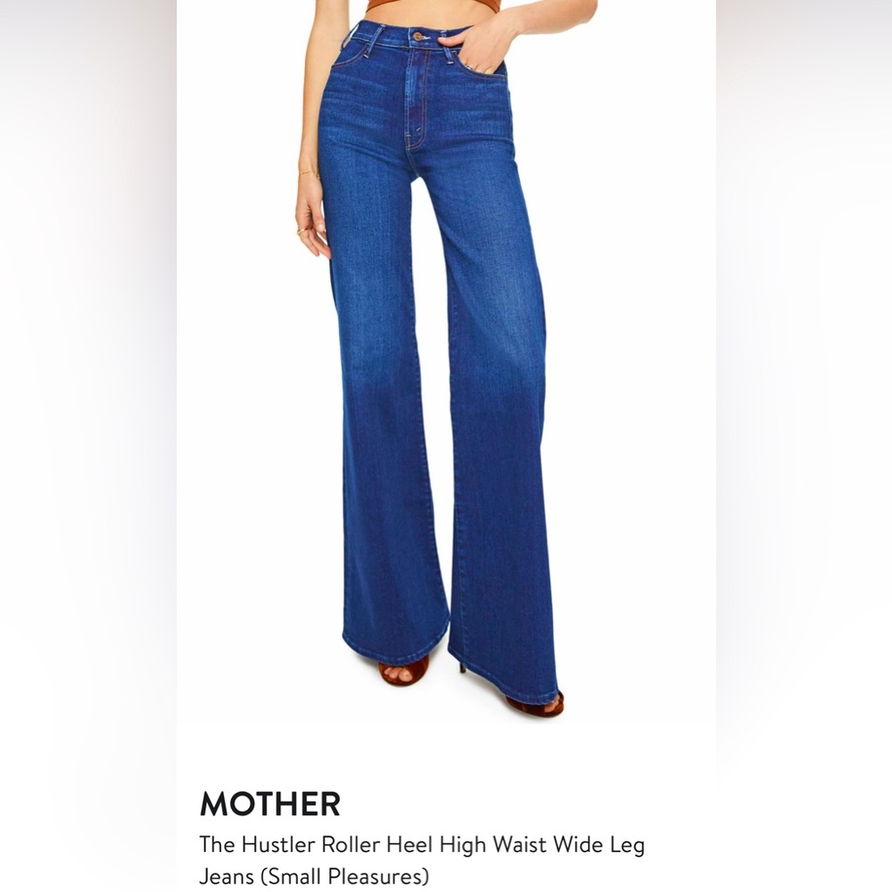 Mother The Hustler Heel High Waist Jean